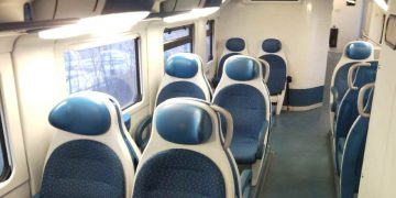 L'interno di un treno