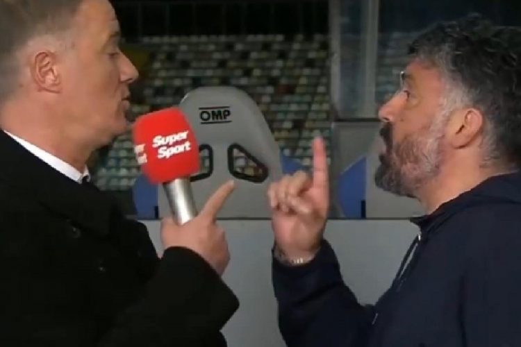 Gattuso show in diretta tv: litiga in tre lingue diverse con un opinionista croato