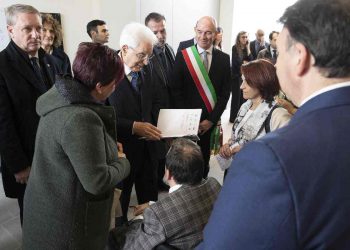 Luca Salvetti partecipa all'incontro tra Mattarella e i volontari
