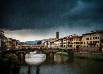 Maltempo in arrivo: Firenze, Prato, Pistoia e Pisa sotto allerta rossa