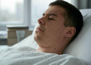 Persona con Morbillo