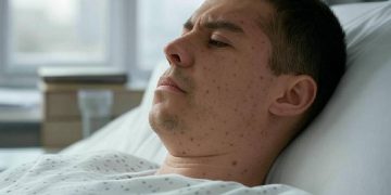 Persona con Morbillo