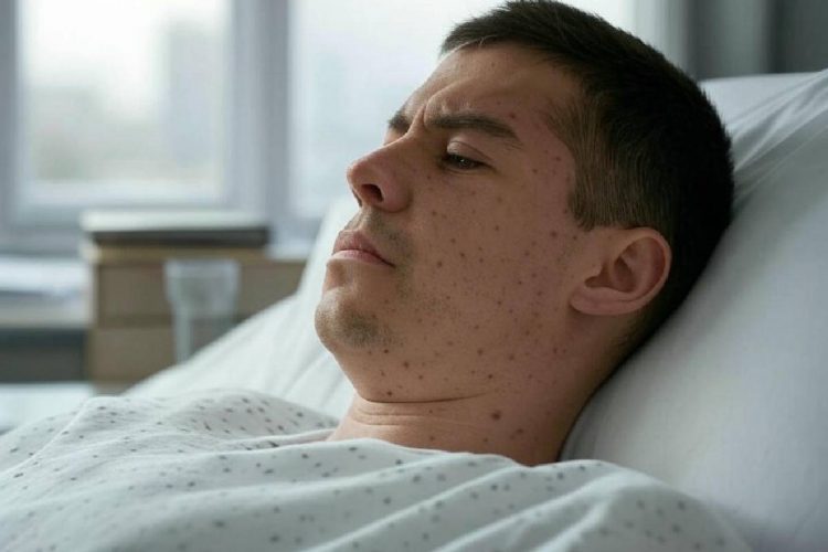 Persona con Morbillo