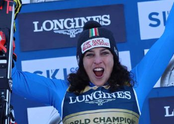 La sciatrice azzurra Federica Brignone