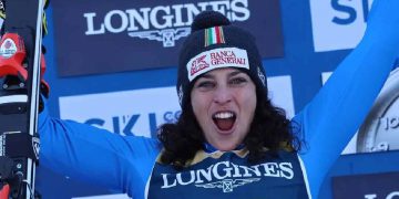 La sciatrice azzurra Federica Brignone