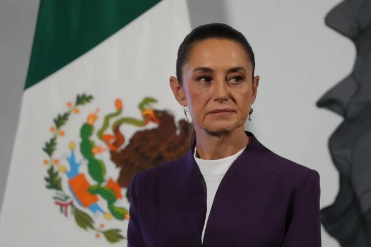 La presidente del Messico Claudia Sheinbaum