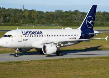 Un aereo di Lufthansa