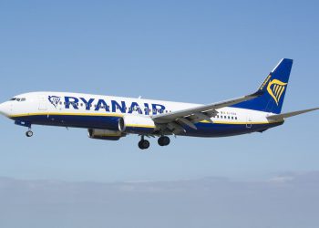 Un aereo di Ryanair