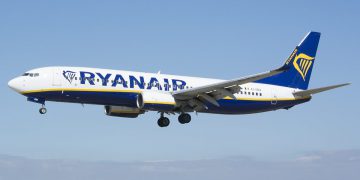 Un aereo di Ryanair