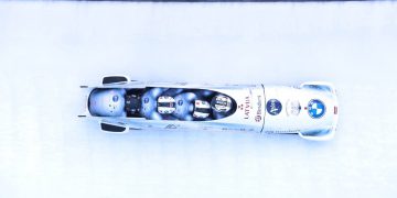 Un bob visto dall'alto