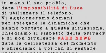 Un post sul proflo di LDA manda i fan nel panico