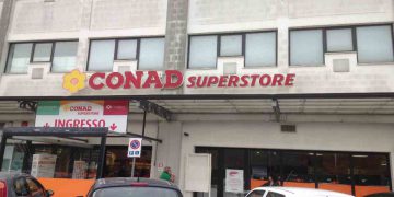 Un punto vendita di Conad