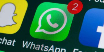 L'app di Whatsapp su un cellulare