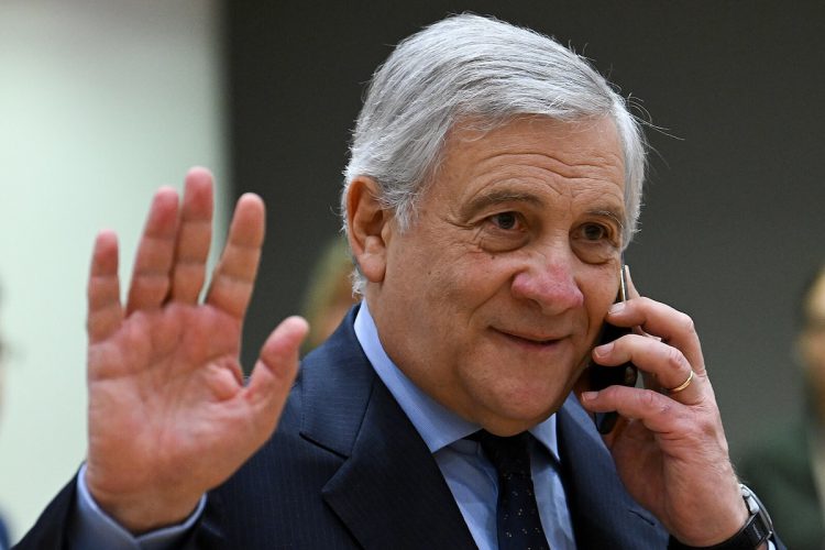 Il ministro Tajani