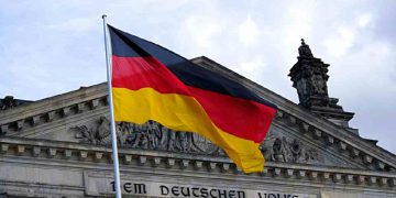 La bandiera della Germania