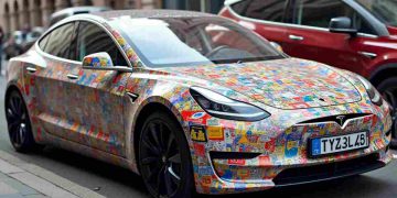 Crescita degli adesivi critici verso Musk: una misura contro i vandalismi su Tesla