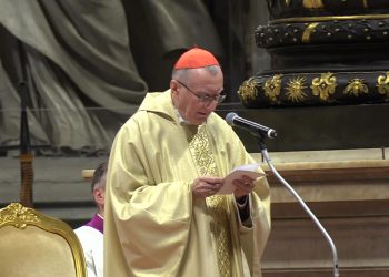 Il cardinale Pietro Parolin, segretario di Stato Vaticano
