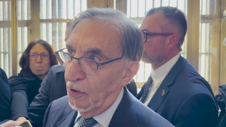 Il presidente del Senato, Ignazio La Russa