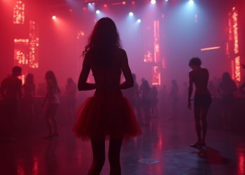 Una ragazza protagonista alla fiera dell'eros di Torino SexTo
