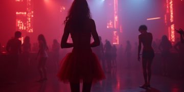 Una ragazza protagonista alla fiera dell'eros di Torino SexTo