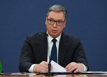 Il presidente della Serbia, Aleksandar Vučić