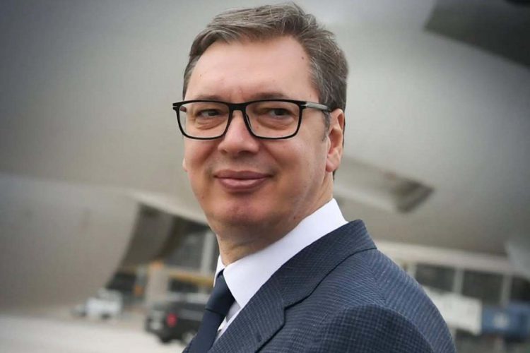 Il presidente della Serbia, Aleksandar Vučić