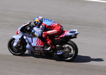 Álex Márquez durante una gara di MotoGp