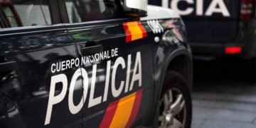 Mezzi della polizia spagnola