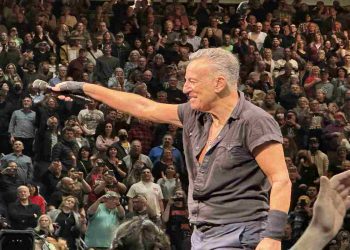 Bruce Springsteen durante un concerto