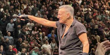 Bruce Springsteen durante un concerto