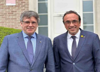 Carles Puigdemont e Josep Rull