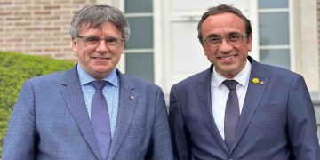 Carles Puigdemont e Josep Rull