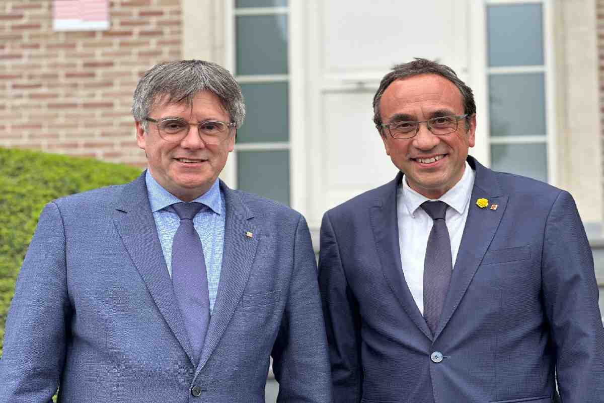 Carles Puigdemont e Josep Rull