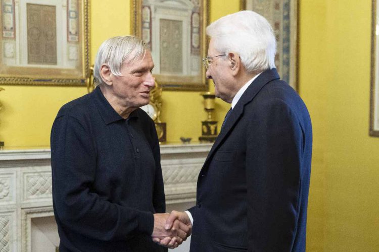 Don Ciotti e Sergio Mattarella