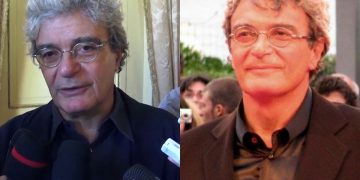 Due foto del regista Mario Martone