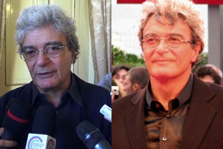 Due foto del regista Mario Martone
