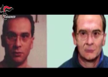 Due foto di Matteo Messina Denaro