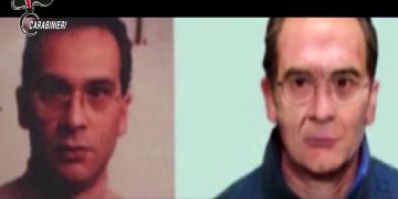 Due foto di Matteo Messina Denaro