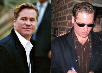 Due foto di Val Kilmer