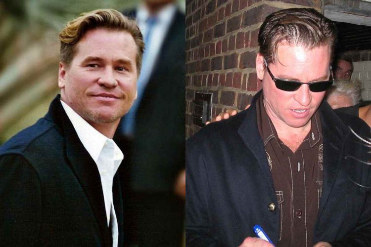 Due foto di Val Kilmer