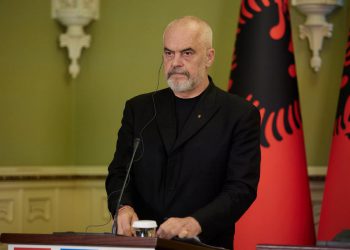 Il primo ministro dell'Albania, Edi Rama
