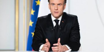 Il presidente della Francia Emmanuel Macron