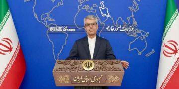 Esmail Baghaei, portavoce del Ministero degli Esteri dell'Iran