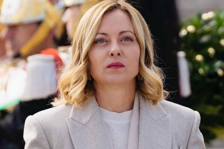 La premier Giorgia Meloni