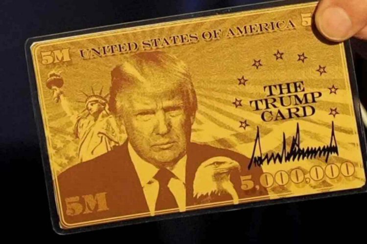 Gold Card di Trump