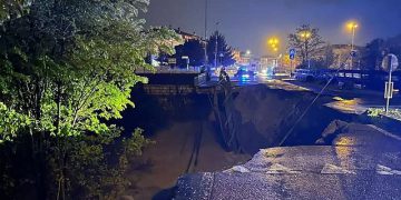Torrente Agno: due persone disperse nel Vicentino a causa della piena