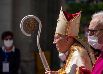 Il cardinale Giovanni Battista Re