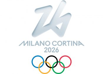 Il logo delle Olimpiadi di Milano-Cortina