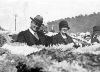 Il presidente Herbert Hoover assieme a Lou Henry Hoover
