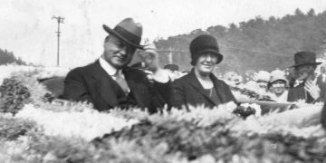 Il presidente Herbert Hoover assieme a Lou Henry Hoover